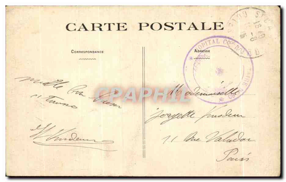 CPA St Cast Vue Generale — Rückseite