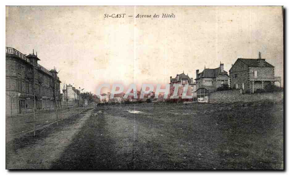 St-CAST — Avenue des Hôtels — Éd. J. Soder, France