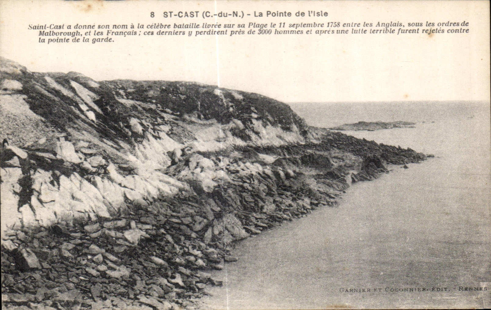ST-CAST (C.-du-N.) - La Pointe de l'Isle — Garnier et Coconnier, Rennes, n°8