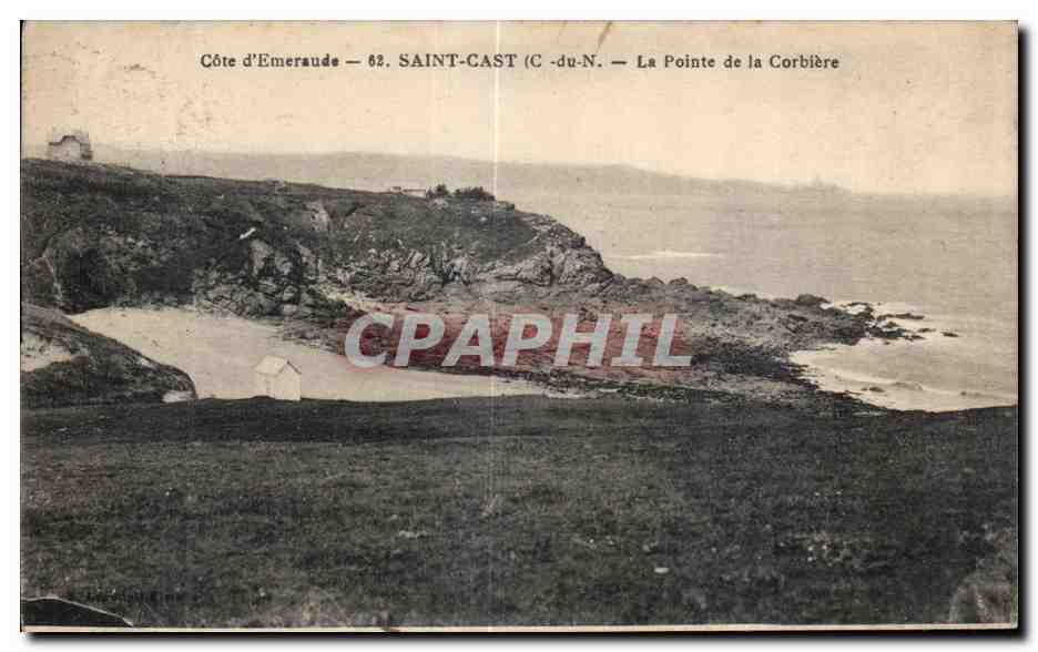 Côte d'Émeraude — 62. SAINT-CAST (C-du-N.) — La Pointe de la Corbière