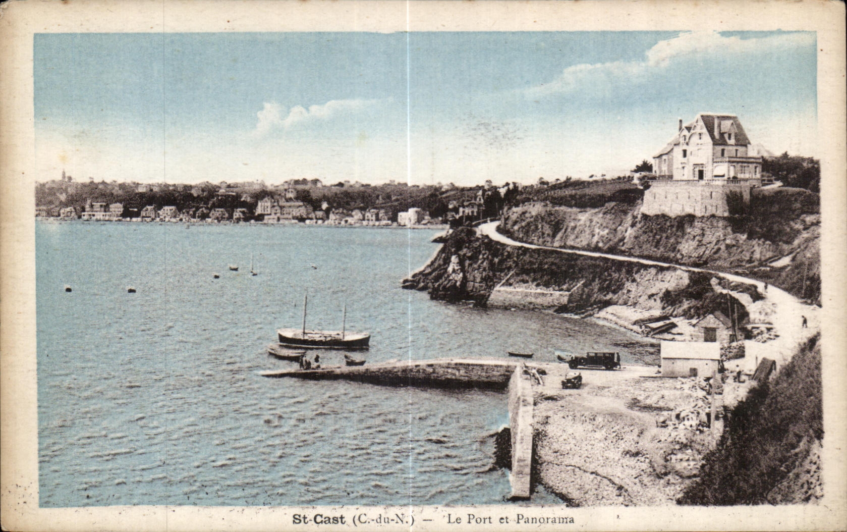 CPA St Cast Le Port et Panorama