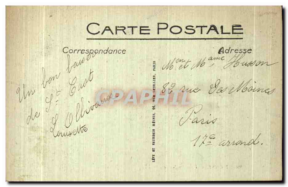 CPA Saint Cast Vues des Nielles — Verso
