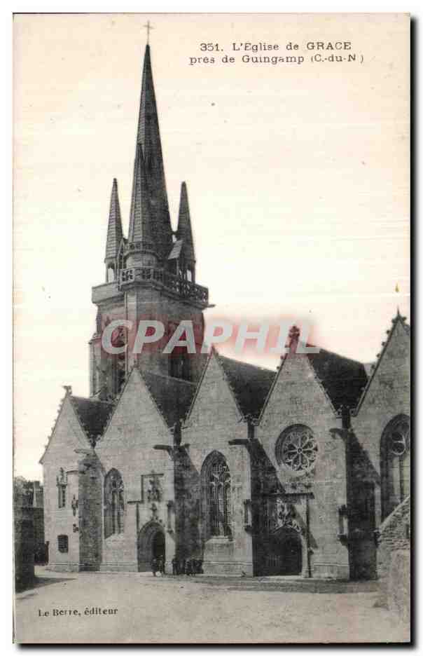 CPA Guingamp L Eglise de Grace Pres de Guingamp