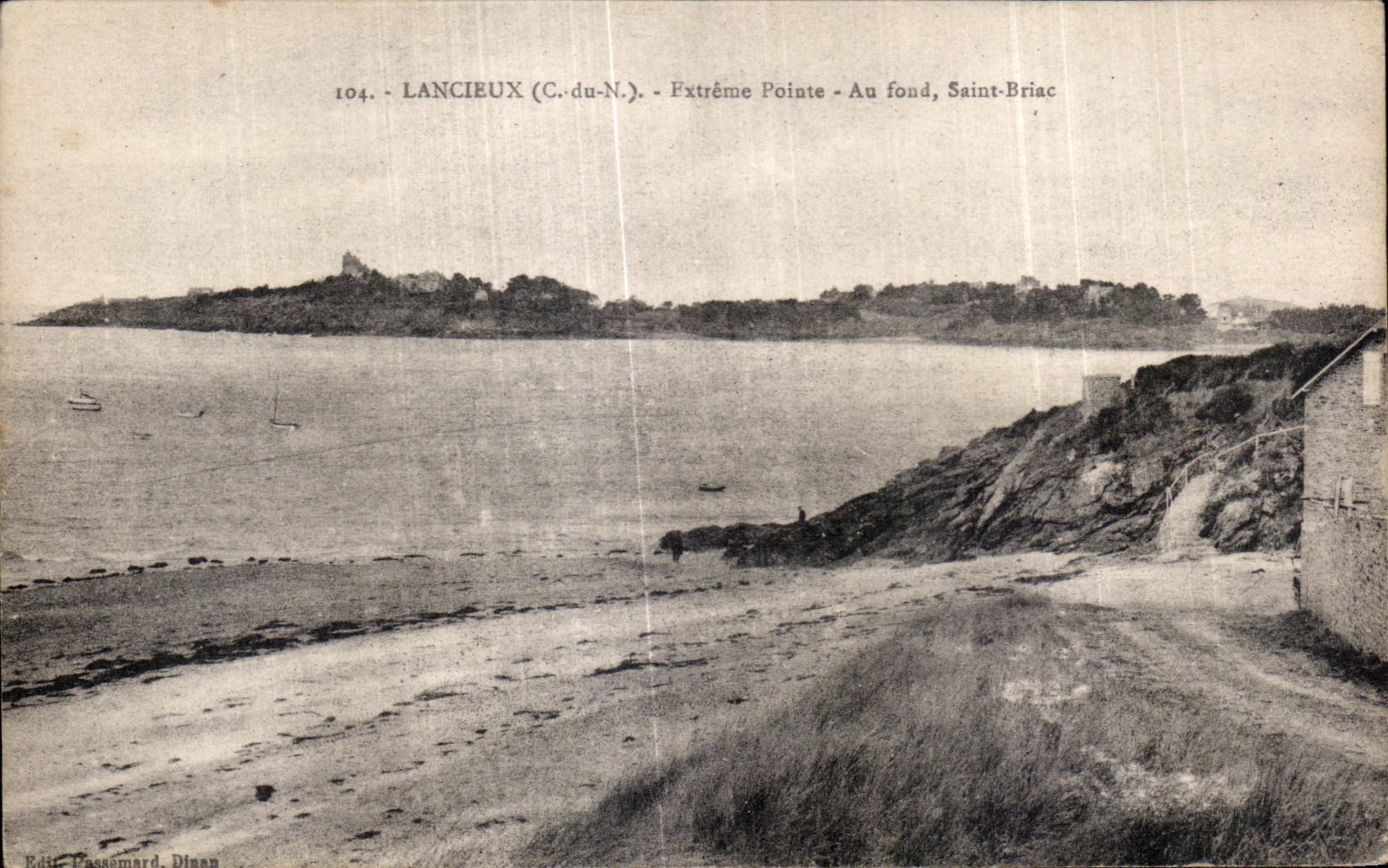 Lancieux (C.-du-N.) - Extrême Pointe - Au fond, Saint-Briac