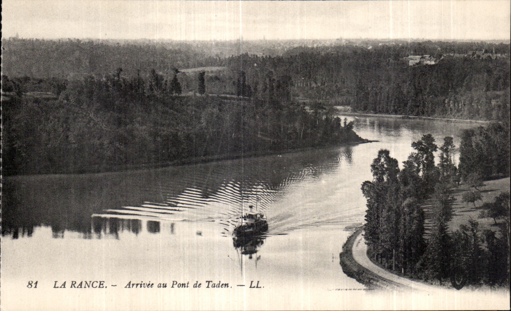 La Rance — Arrivée au Pont de Taden — LL. — N° 81