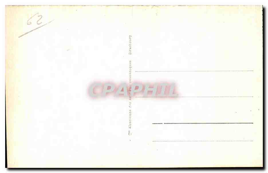 CPA Calais Le Casino Et la Plage  — Rückseite