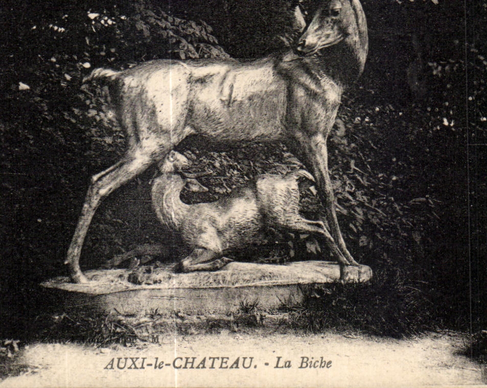 CPA Auxi le Chateau La Biche