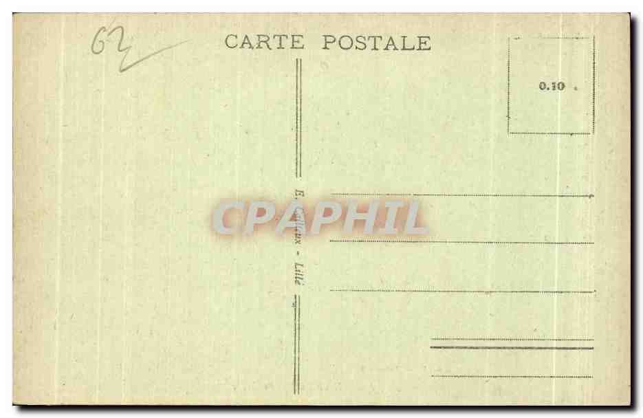 CPA Auxi le Chateau La Biche — Back