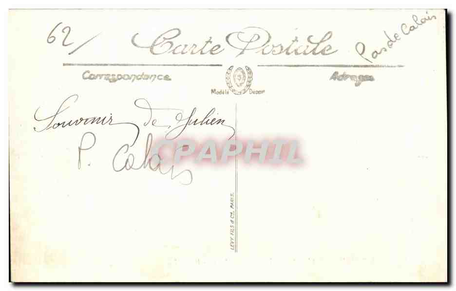 Le Touquet-Paris-Plage — L'Hôtel du Golf — LL. — N° 106 — Rückseite