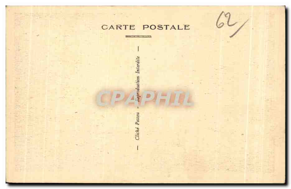 CPA Le Touquet Paris Plage L Entree d honneur du Westminster — Rückseite