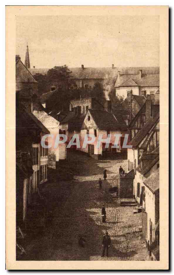 Montreuil-sur-Mer — Ansicht der Cavées St-Firmin Straße — Edit. Gobert Wihaut