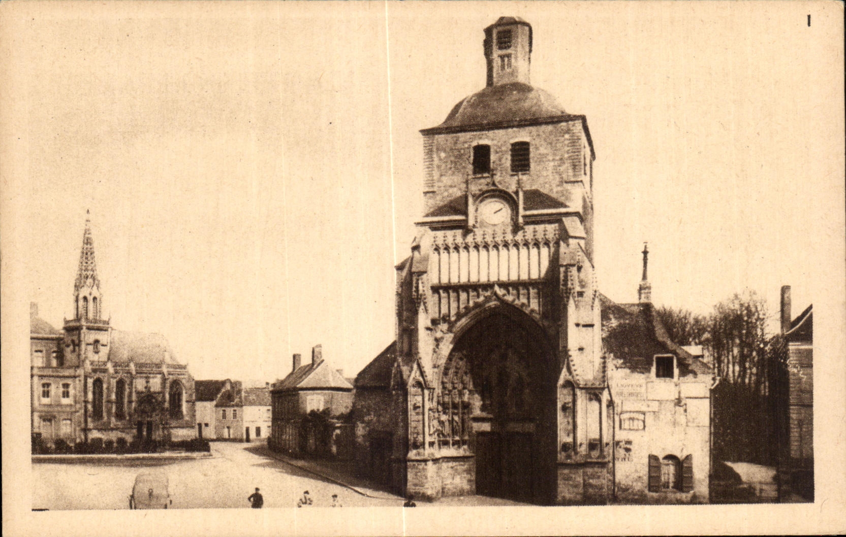 Montreuil-sur-Mer — Église Saint-Sauveur et Chapelle de l'Hôtel-Dieu — Edit. Gobet-Flahaut