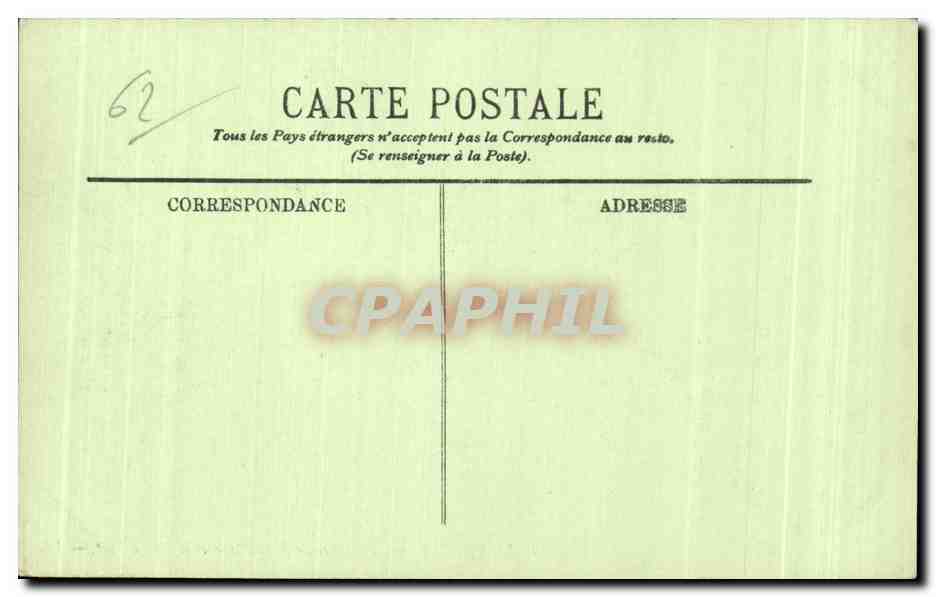 CPA Le Portel La Descente de la Plage et le Vieux Fort — Verso