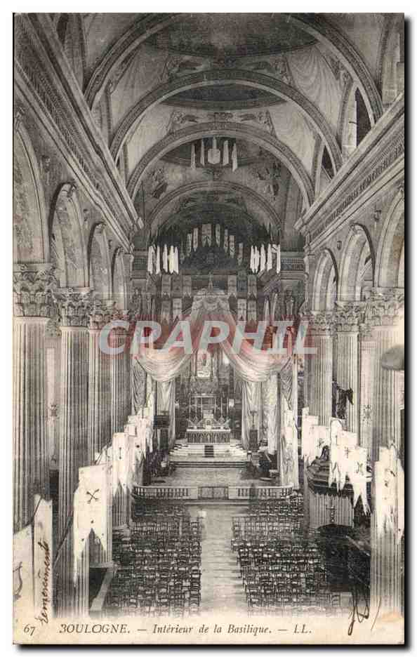 Soulougné — Intérieur de la Basilique — LL.