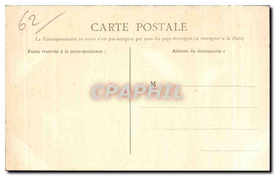 CPA Berck Plage le vue Generale de la Plage  — Rückseite