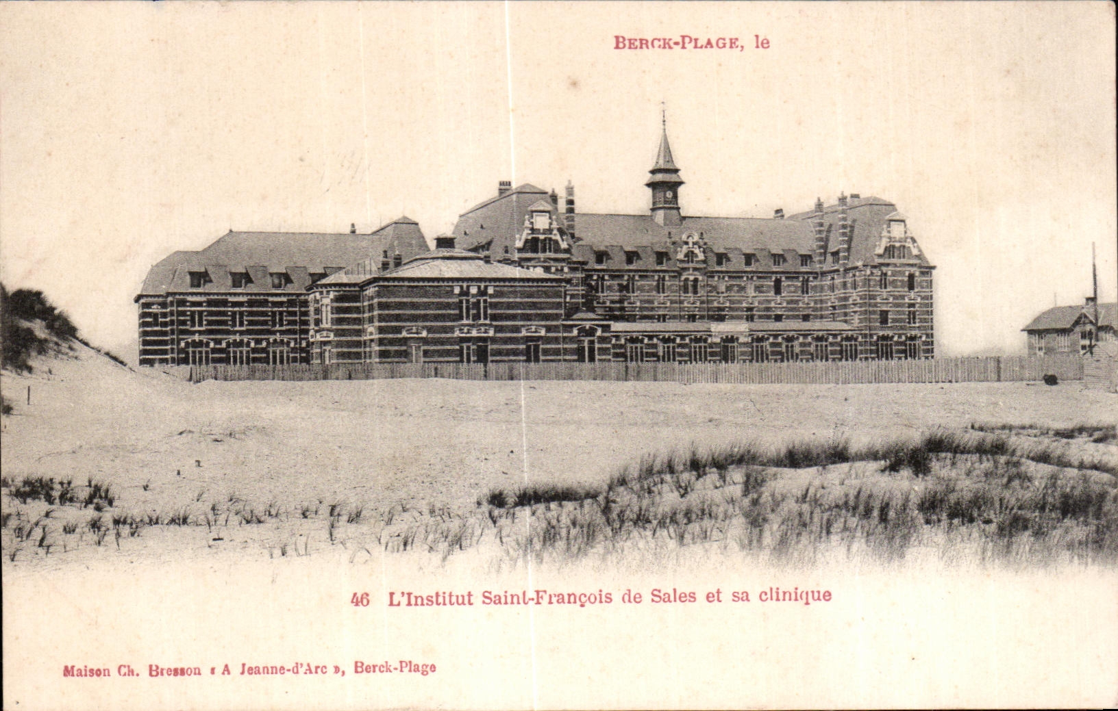 CPA Berck Plage L Institut Saint Francois de Sales et sa clinique