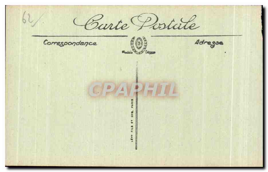 Boulogne-sur-Mer — La Halle aux Poissons — Fish Market — LL. — SELECTA — Verso