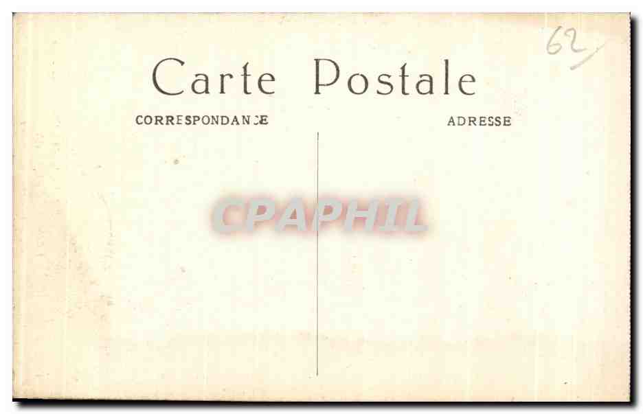 CPA Boulogne sur Mer Jeune Matelote Boulonnaise — Verso