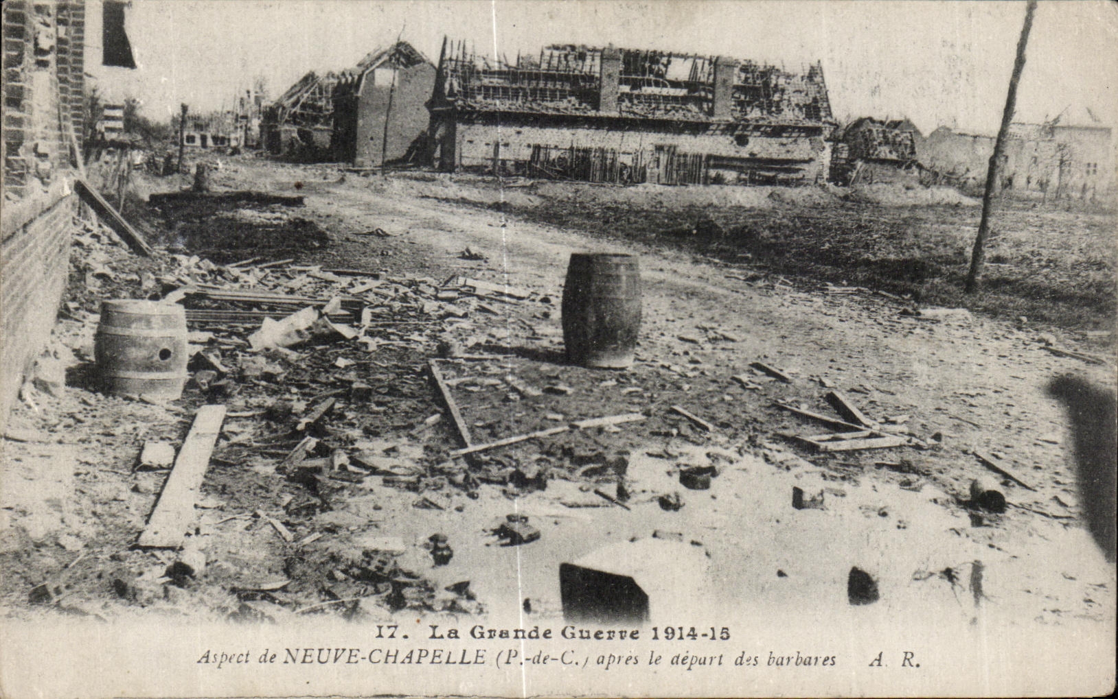 Neuve-Chapelle — Ausblick nach dem Ersten Weltkrieg 1914-15 — A. R.