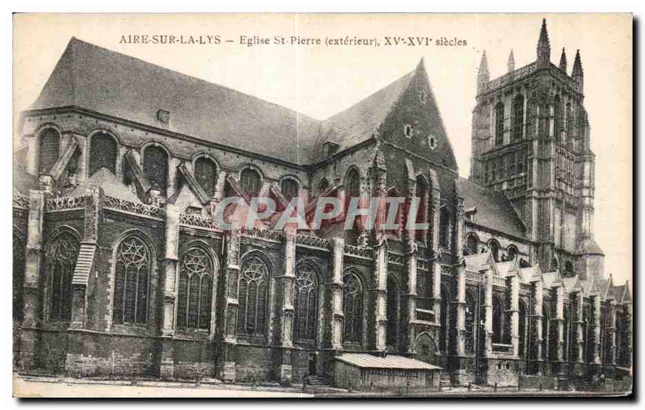 CPA Aire Sur La Lays Eglise st Pierre