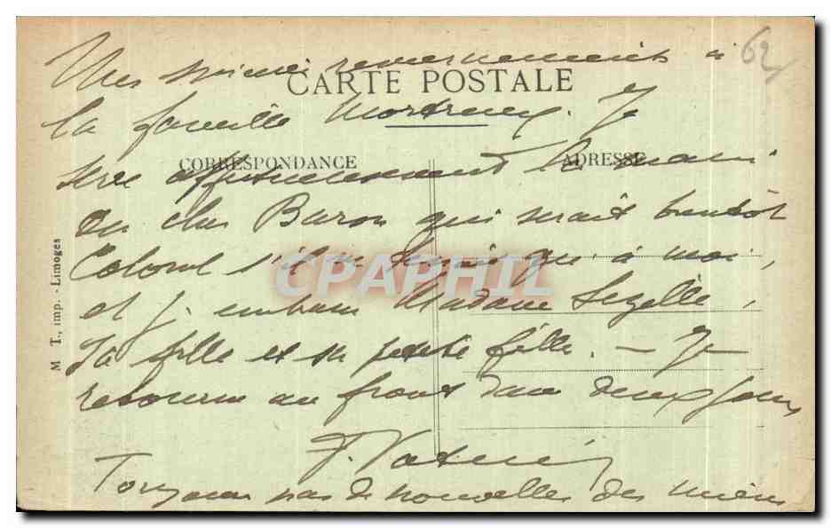 CPA Aire Sur La Lays Eglise st Pierre — Rückseite