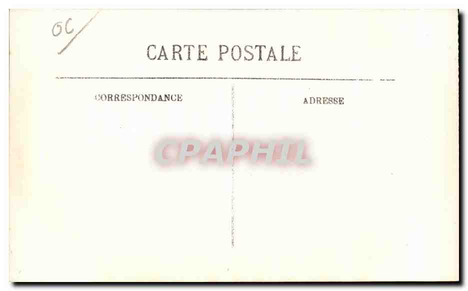 CPA Cap D Antibes Villa Eilenroc Entree des Jardins — Rückseite