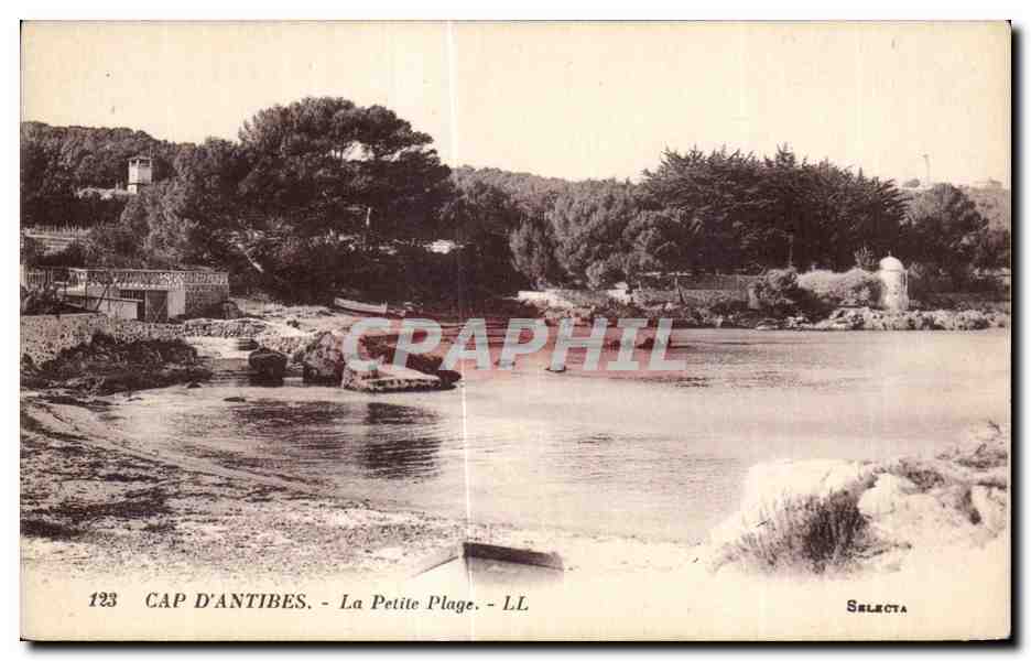 CPA Cap Antibes La Petite Plage