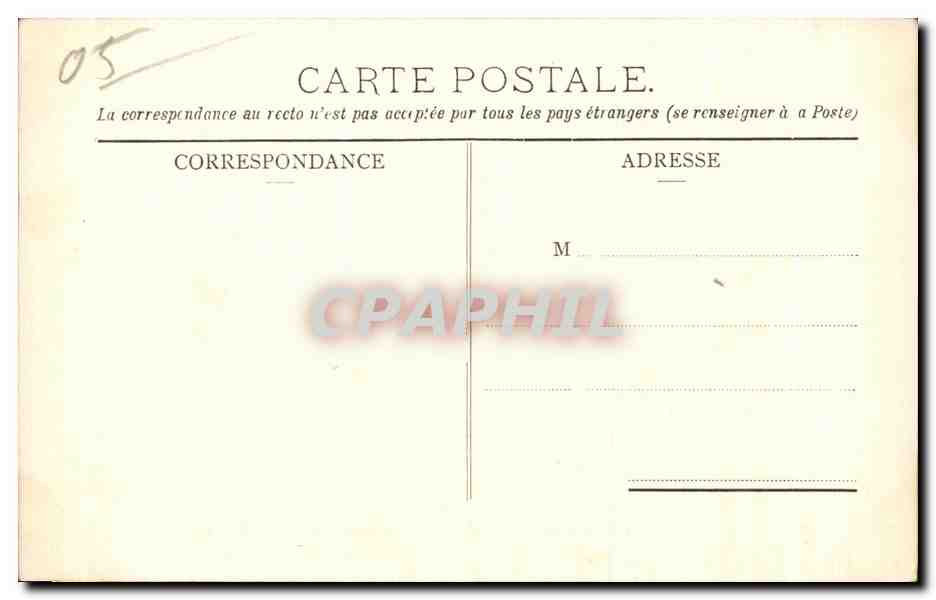 Fort et Mont-Dauphin — Au fond Eygliers, à gauche la Gare de Mont-Dauphin-Guillestre — Lambert, éditeur à Gap — Cliché Willemse — Achterkant