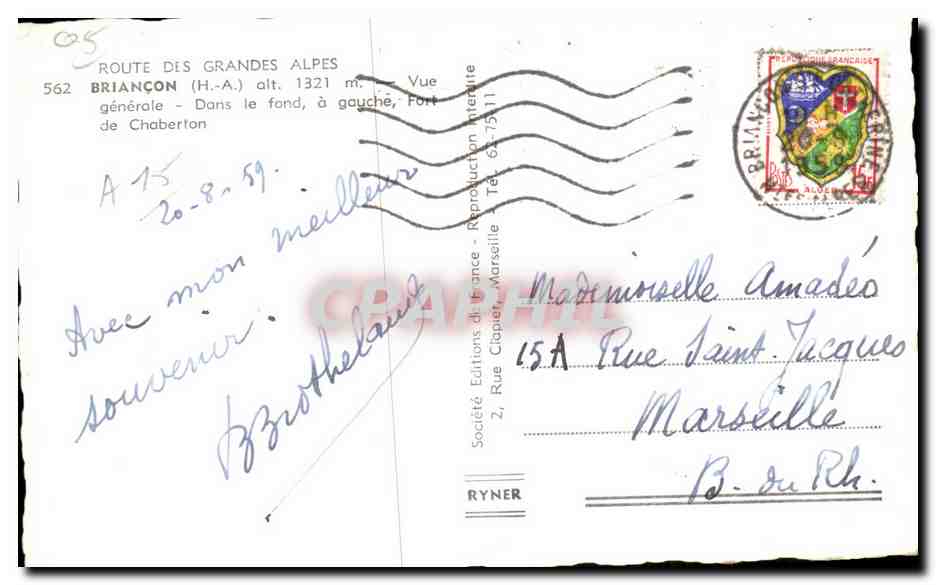 Ryner — Vue générale — Éditions de France, n° 562 — Reverso