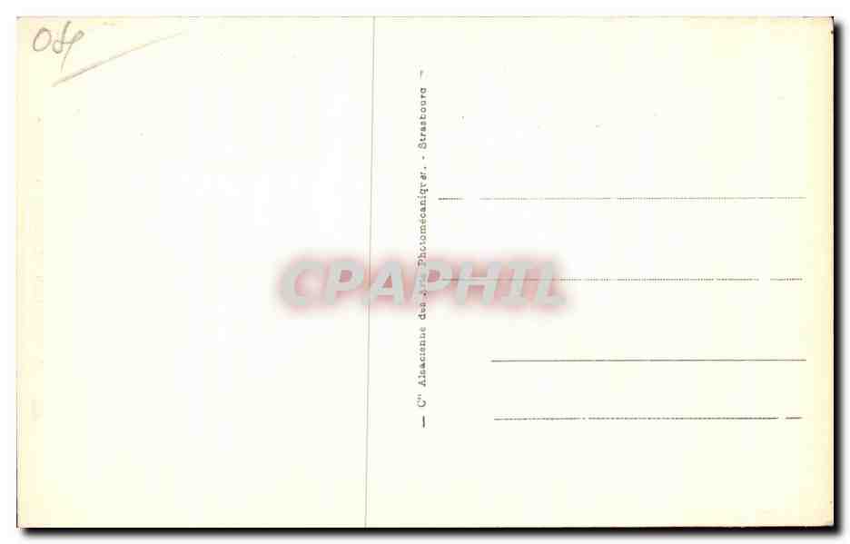 CPA Sisteron Entree de la Citadelle — Rückseite