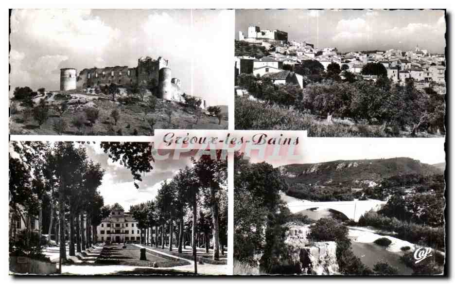 CPA Haute Provence Greoux Les Bains Tourisme