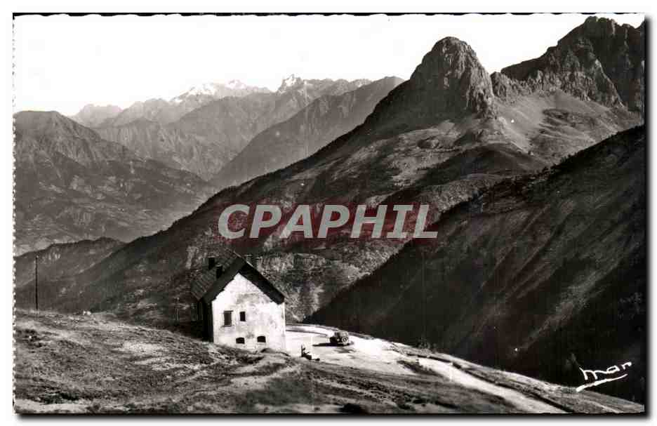 CPA Env de Barcelonnette col d allos Le Refuge