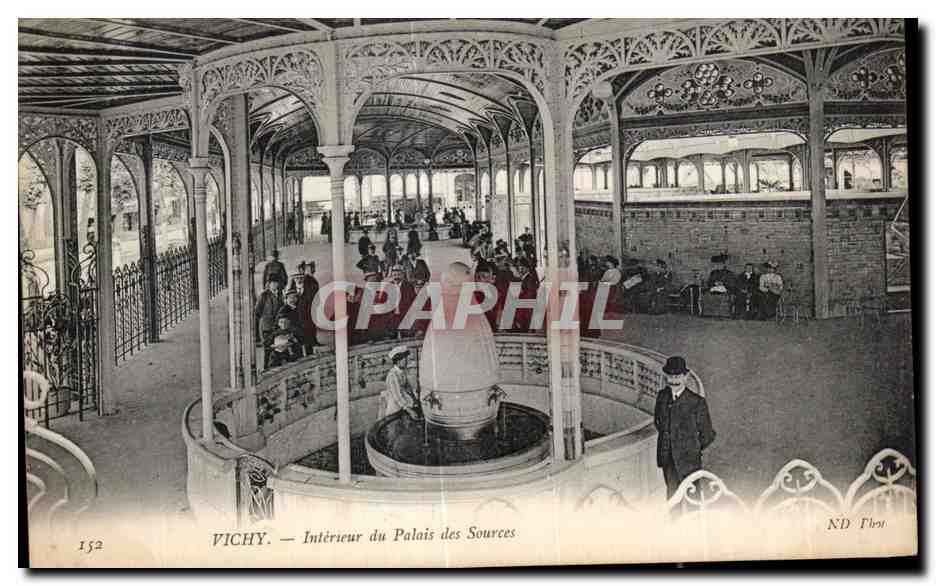CPA Vichy Interieur du Palais des Source
