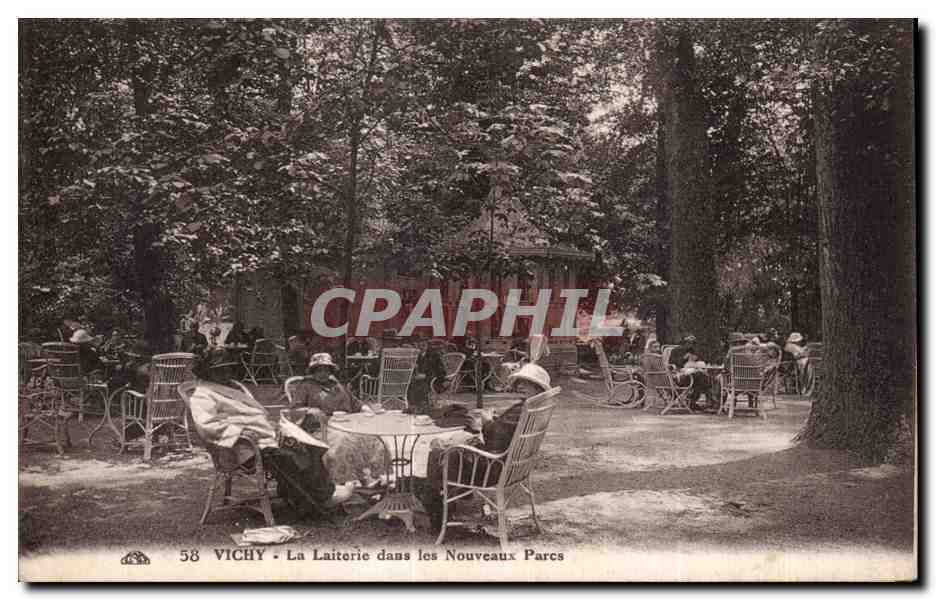 CPA Vichy La Laiterie daus les Nouveaux Prac