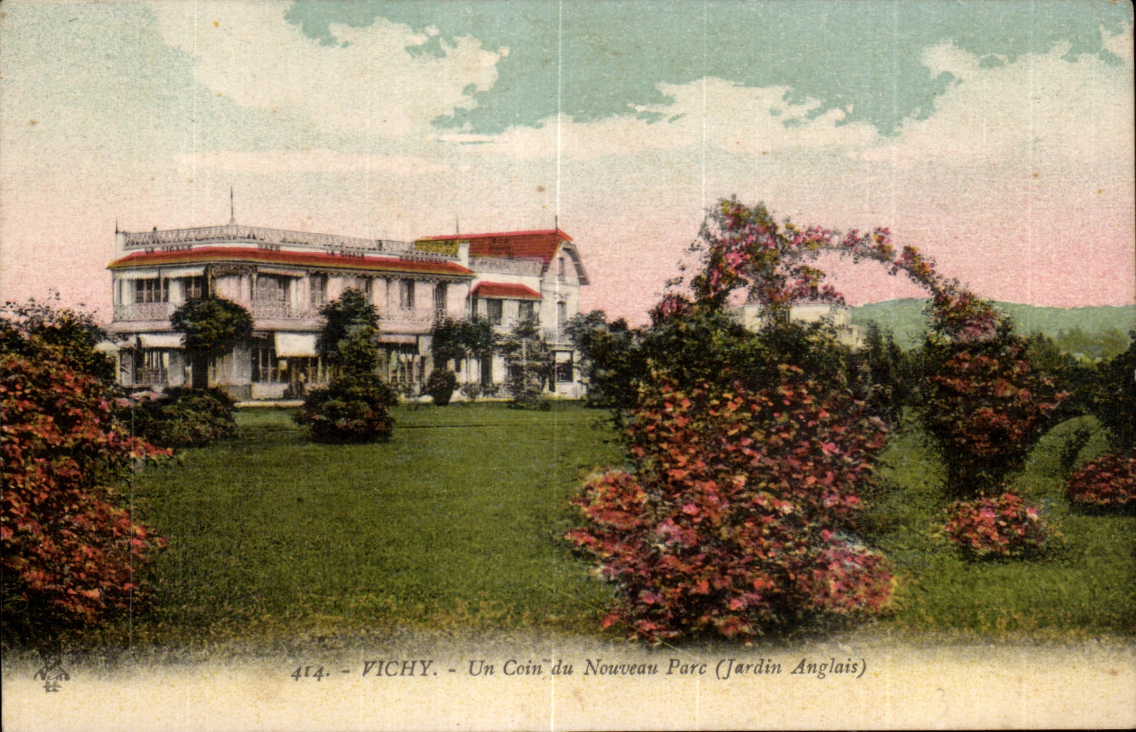 CPA Vichy Un Coin Nouvecau Parc 