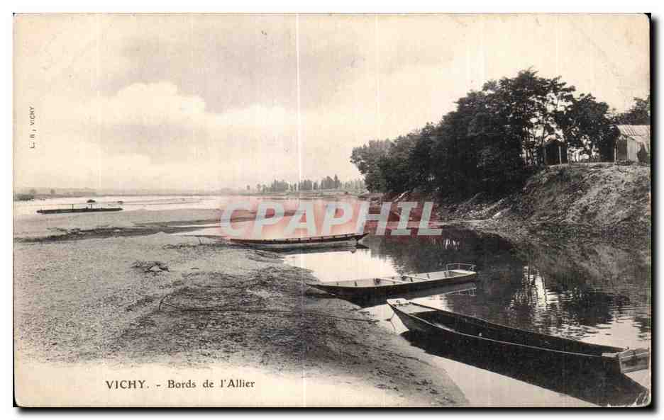 CPA Vichy Bords de l Allier