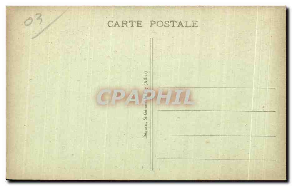 CPA Vichy Galeries couvertes et Rue Wilson — Rückseite