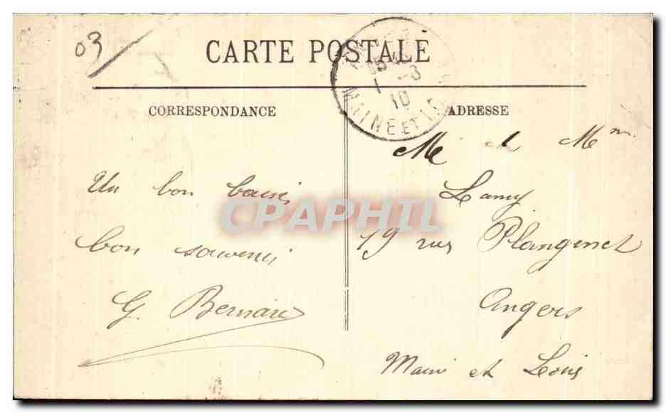 CPA Vichy La Source Mesdames — Rückseite