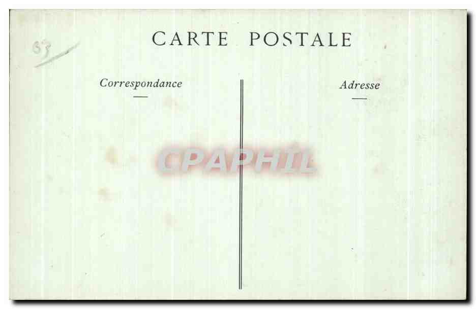 CPA Vichy La Sources de l Hopital — Verso