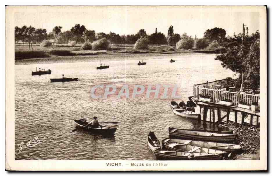 CPA Vichy Bords de l Allier
