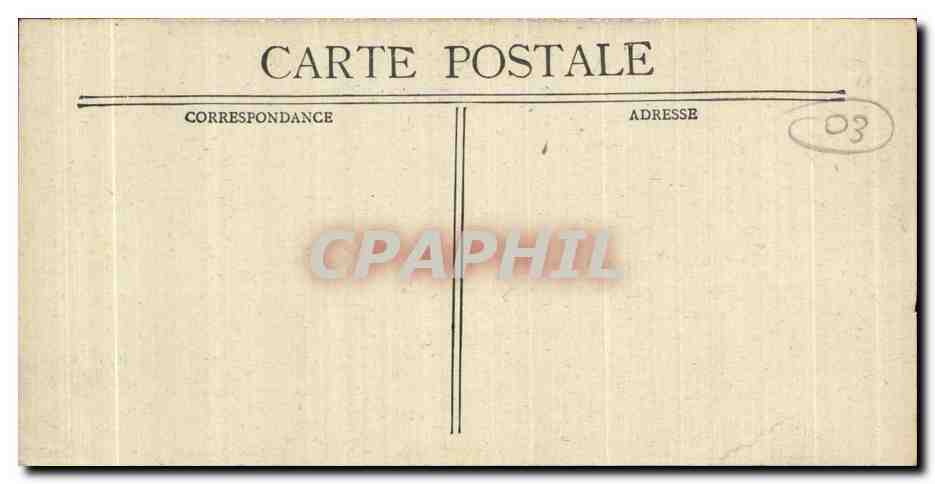 CPA Vichy Vieille Tour — Verso