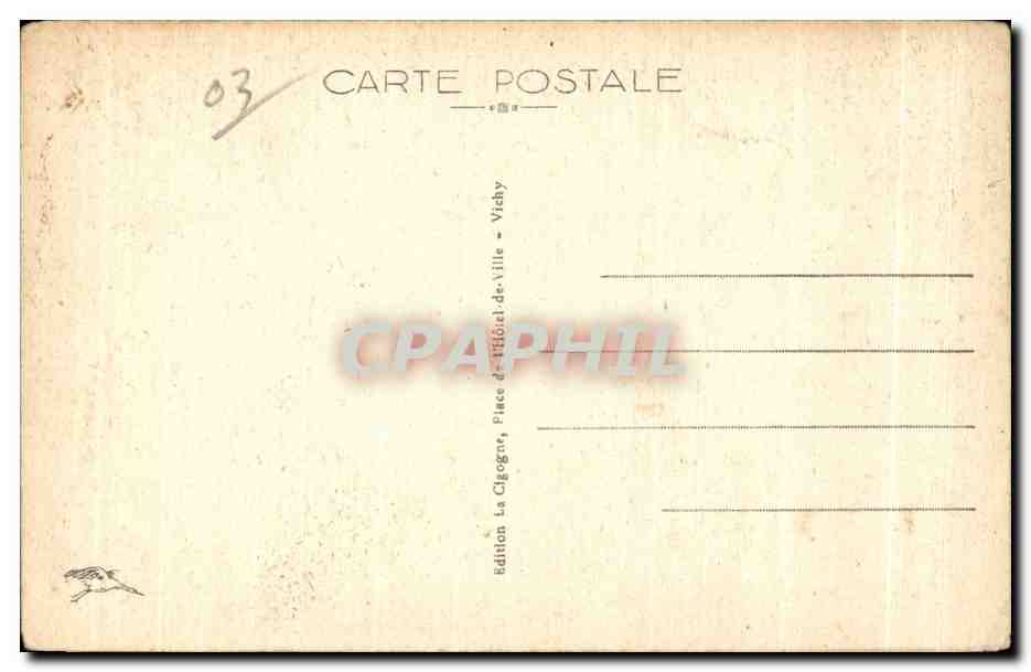 CPA Vichy Source de l Hopital — Rückseite