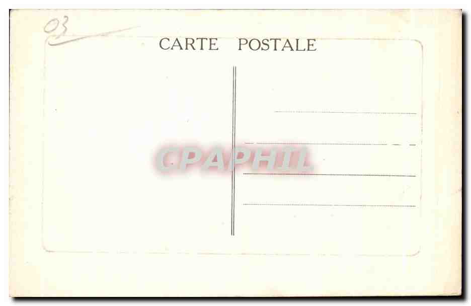 Vichy — Central Avenue der neuen Parks — Edit. L. O. n° 114 — Rückseite