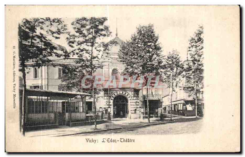 CPA Vichy L Eden Theatre
