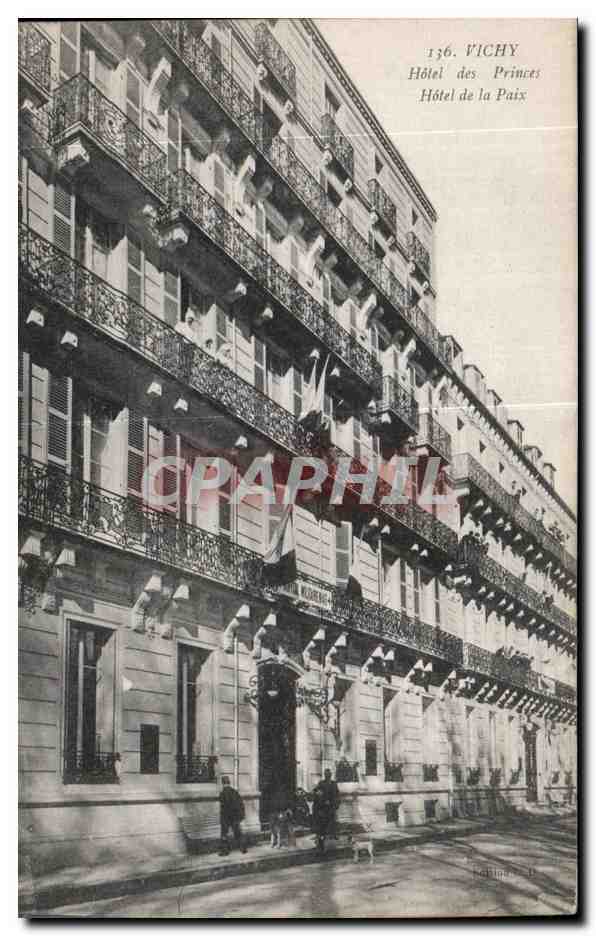 CPA Vichy Hotel des Princes 