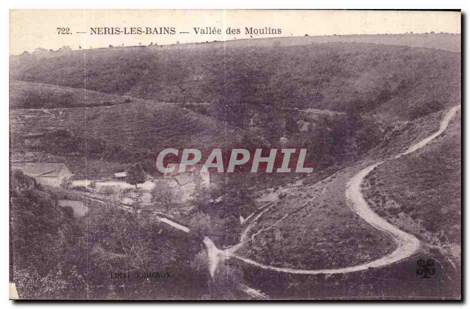 Neris-les-Bains — Vallée des Moulin — Éditeur Solignon