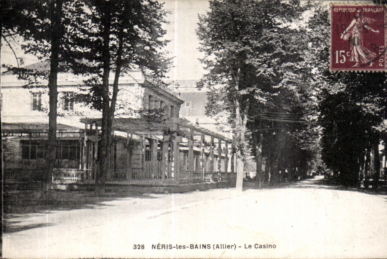 CPA Neris les Bains Allier Le Casino
