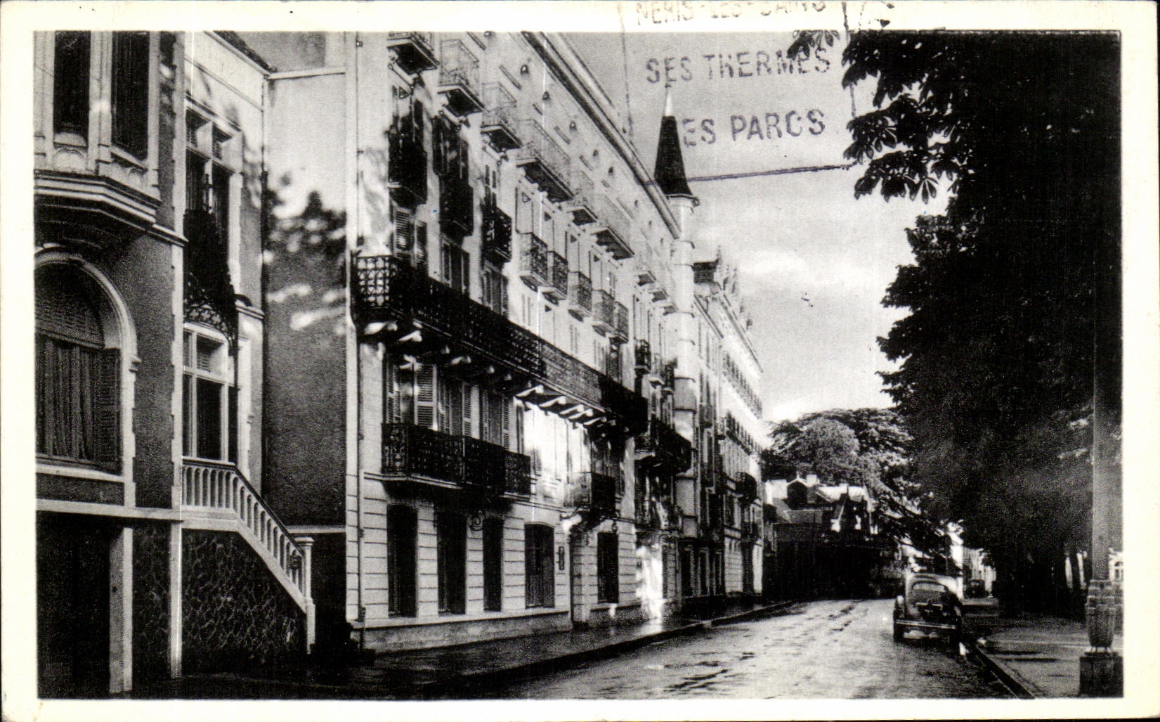Néris-les-Bains — Rue Boisrot Desserviers et les Hôtels — Cité des Arts Photomécaniques