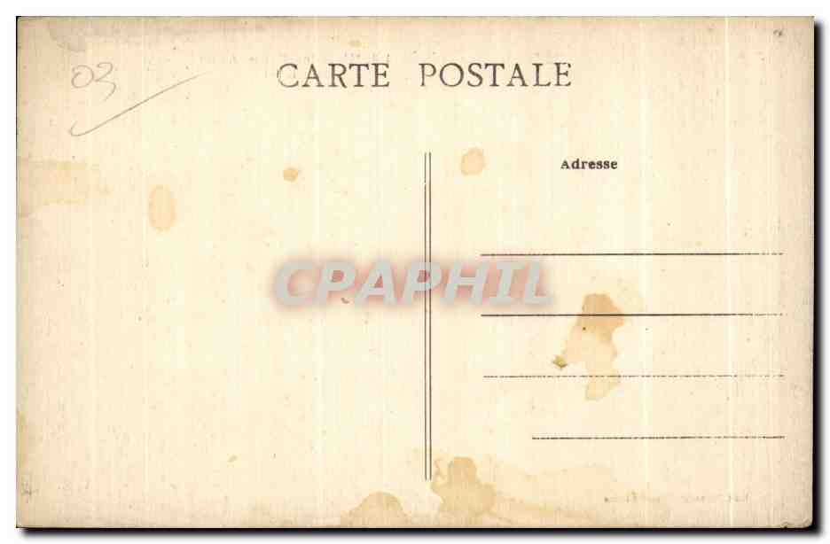 CPA Neris les Bains Allier Grand Hotel — Rückseite