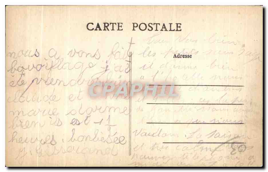 CPA Neris les Bains Allier Vallee du Moulin  — Back